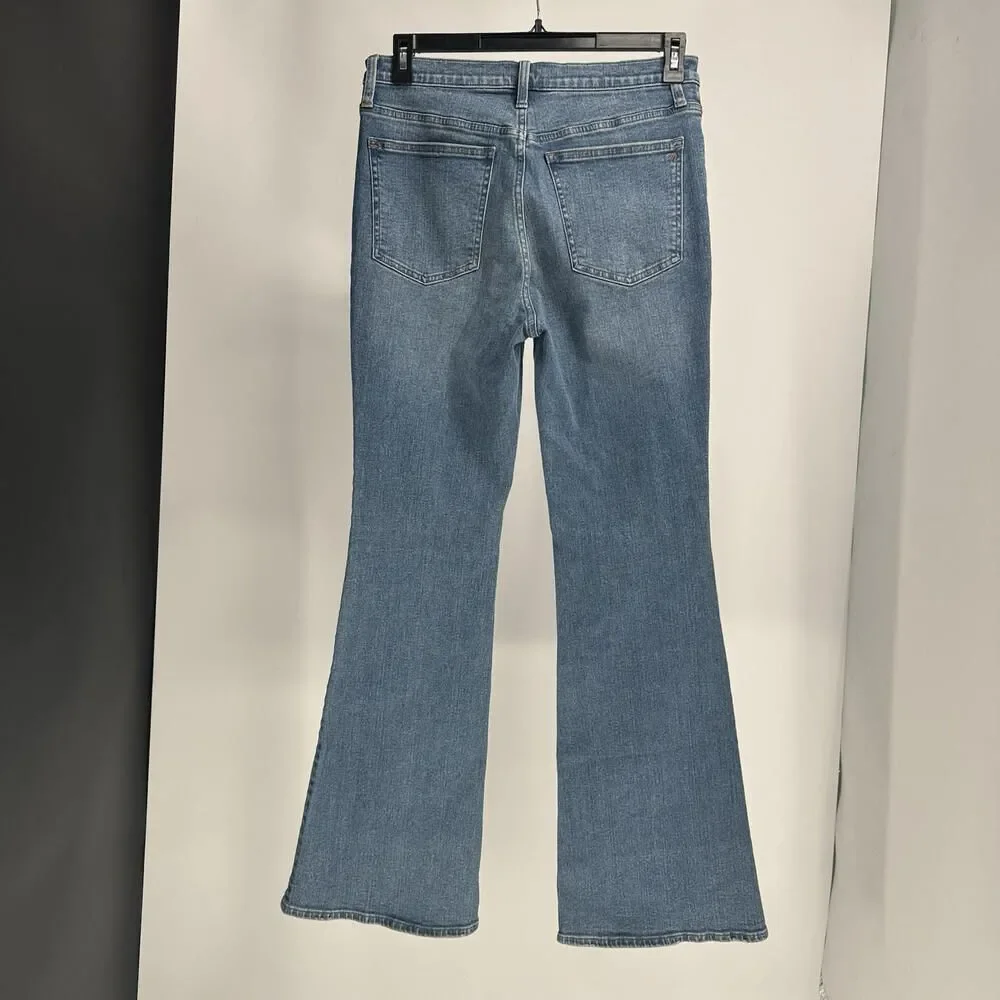 Madewell Blue Flare Jeans - Picture 3 of 6
